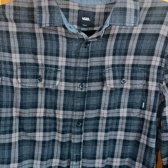Vans Men’s Flannel - Picture 1 of 3